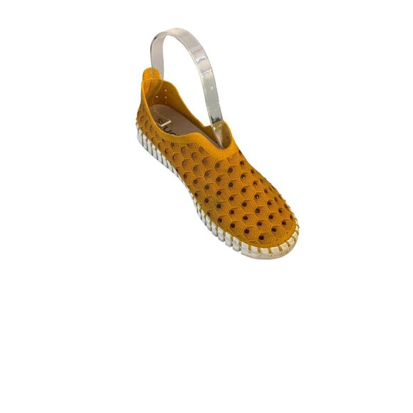 Isle Jacobsen Hornbaek Women's Yellow Plateau Tulip Slip-On Shoe Size 38 - Picture 1 of 8